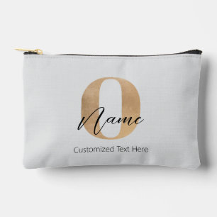 Moderne Mit Monogramm anfängliche O & Name Persona Zubehörtasche