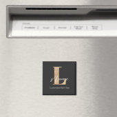 Moderne Mit Monogramm Erstklassigkeit Magnet (In Situ (Geschirrspüler))