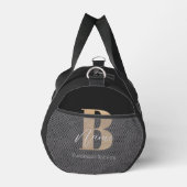 Moderne Mit Monogramm Erstklassigkeit Personalisie Duffle Bag (Rechts)