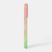 Moderne Mit Monogramm Girly Rainbow Gradient iPhone 16 Hülle (Rechte Seite)