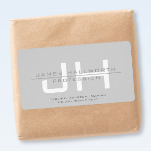 Moderne Mit Monogramm Initialen (oder andere Texte