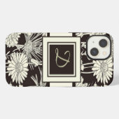 Moderne Mit Monogramm iPad Hüllen iPhone Hülle (Rückseite (Horizontal))