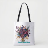 Moderne mit Monogramm Schultertasche Tasche (Vorderseite)