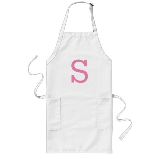 Moderne Mit Monogramm Schürze (Vorne)