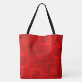 Moderne Mit Monogramm Totbeutel Tasche (Rückseite)