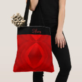 Moderne Mit Monogramm Totbeutel Tasche (Von Nahem)