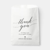 Moderne, mit Skripten bearbeitbare Farbe Geschenktütchen (Vorderseite)