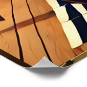 Moderne Mitte des Jahrhunderts Die Martini-Intelle Poster (Ecke)