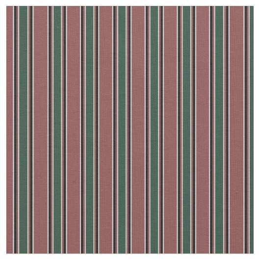 Moderne Mitte des Jahrhunderts l Stripped pattern  Stoff (Nahaufnahme)