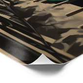 Moderne Mitte des Jahrhunderts Poster (Ecke)