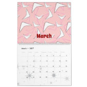 Moderne Mitte Kalender (Mär 2027)