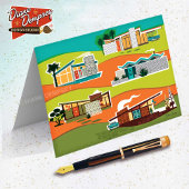 Moderne Mitteilungskarten aus dem Mittelalter