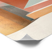 Moderne Mittelmeer-Boho-Bogen-Wandkunst Poster (Ecke)