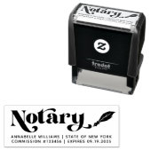 Moderne mobile Notare Permastempel (Beispiel)