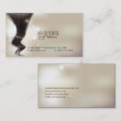 Moderne Mode-Haar-Aufbereiter-Visitenkarte Visitenkarte (Vorne/Hinten)