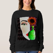 Moderne Mode Stilleben Kunst Sweatshirt (Vorderseite)