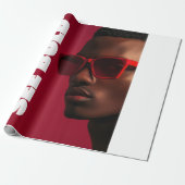 Moderne Modekunst Geschenkpapier (Ungerollt)