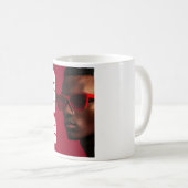 Moderne Modekunst Kaffeetasse (VorderseiteRechts)