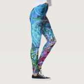Moderne moderne Abstrakte Kunst Leggings (Rechts)