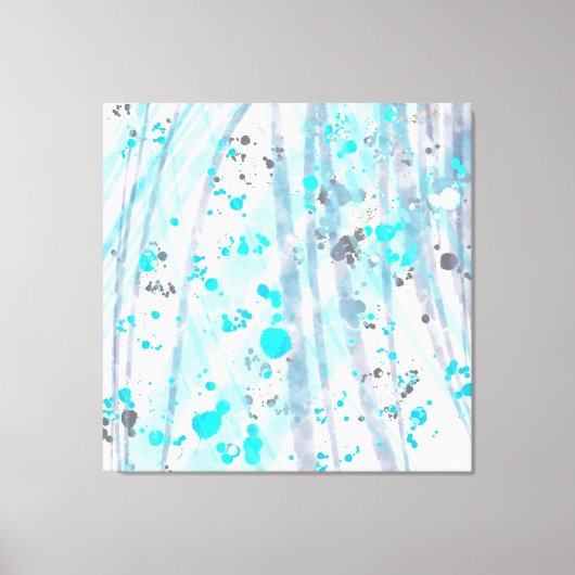 Moderne moderne abstrakte Kunst Leinwanddruck (Vorderseite)