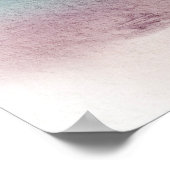 Moderne moderne Abstrakte Kunst Poster (Ecke)