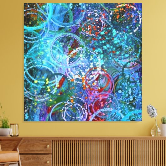 Moderne moderne Abstrakte Leinwand Kunst, Kultur u (Insitu (Wohnzimmer))