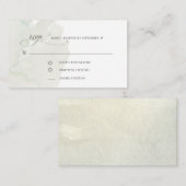 Moderne, moderne Aquarellfarbenkarte - UAWG Begleitkarte (Vorne/Hinten)