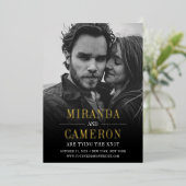 Moderne Moderne | FOTO SAVE THE DATE Folieneinladung (Stehend vorne)