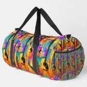 Moderne moderne geometrische Gitarre Duffle Bag (Rechte Ecke)