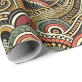 Moderne Moderne Geschenkpapier (Rolleneckpunkt)