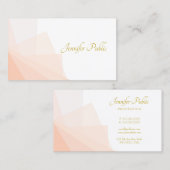 Moderne moderne, handgeschriebene Skriptnamen Eleg Visitenkarte (Vorne/Hinten)