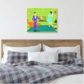 Moderne moderne, individuell gestaltete Leinwand a (Insitu (Schlafzimmer))