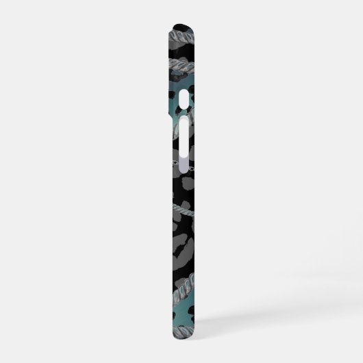 Moderne Moderne iPhone 16 Hülle (Linke Seite)