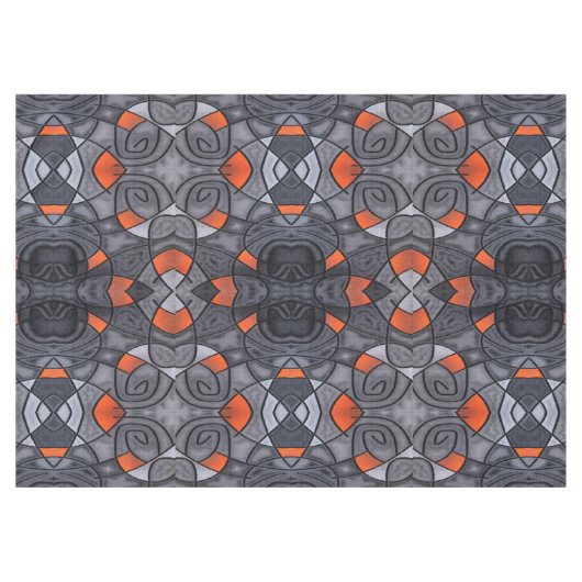 Moderne moderne Kunst Tischdecke (Vorderseite (Horizontal))