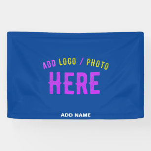MODERNE MODERNE KUSTOM-BLAUEN MIT VERIFISCHTER MAR BANNER