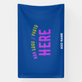 MODERNE MODERNE KUSTOM-BLAUEN MIT VERIFISCHTER MAR BANNER (Vertikal)