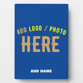 MODERNE MODERNE KUSTOM-BLAUEN MIT VERIFISCHTER MAR FOTOPLATTE