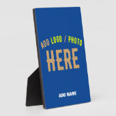 MODERNE MODERNE KUSTOM-BLAUEN MIT VERIFISCHTER MAR FOTOPLATTE (Seite)