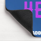 MODERNE MODERNE KUSTOM-BLAUEN MIT VERIFISCHTER MAR MOUSEPAD (Ecke)