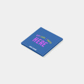 MODERNE MODERNE KUSTOM-BLAUEN MIT VERIFISCHTER MAR POST-IT KLEBEZETTEL (angewinkelt)