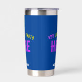 MODERNE MODERNE KUSTOM-BLAUEN MIT VERIFISCHTER MAR THERMOBECHER (Links)