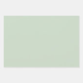 Moderne moderne Lilac Woodland Wildblumen Insekten Geschenkpapier Set (Vorderseite 2)