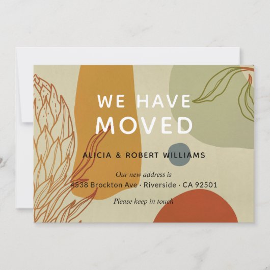 Moderne moderne Linie botanisch haben wir neue Zuh (Vorderseite)