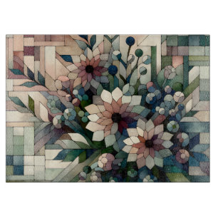 Moderne moderne moderne Blume Schneidebrett