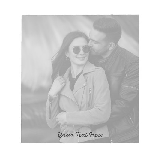 Moderne Moderne Moderne Erstellen Sie Ihr eigenes  Notizblock (Vorderseite)