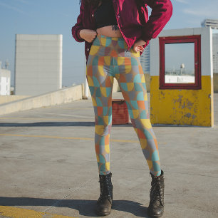 Moderne Moderne Moderne Moderne Aquamarine Goldrus Leggings