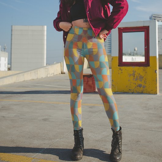 Moderne Moderne Moderne Moderne Aquamarine Goldrus Leggings