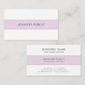 Moderne Moderne, raffiniert, einfach Beruflich Visitenkarte (Vorne/Hinten)