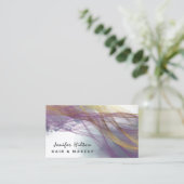 Moderne, moderne und abstrakte Visitenkarte (Stehend Vorderseite)