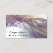 Moderne, moderne und abstrakte Visitenkarte (Vorderseite)